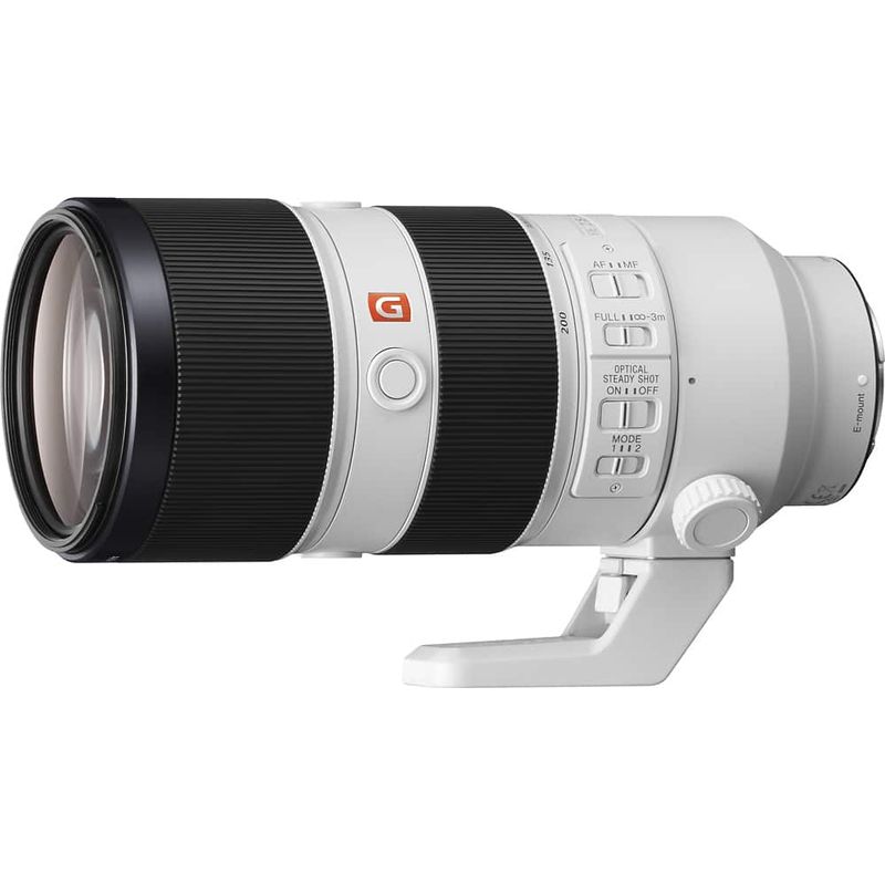 Sony - G Master FE 70-200 mm F2.8 GM OSS Full-Frame E-Mount Telephoto Zoom Lens - White