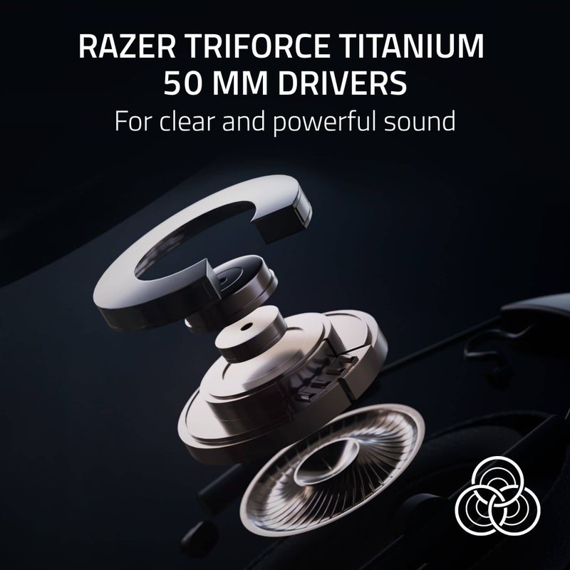 Razer - BlackShark V2 Pro Wireless Gaming Headset for PS5 - White