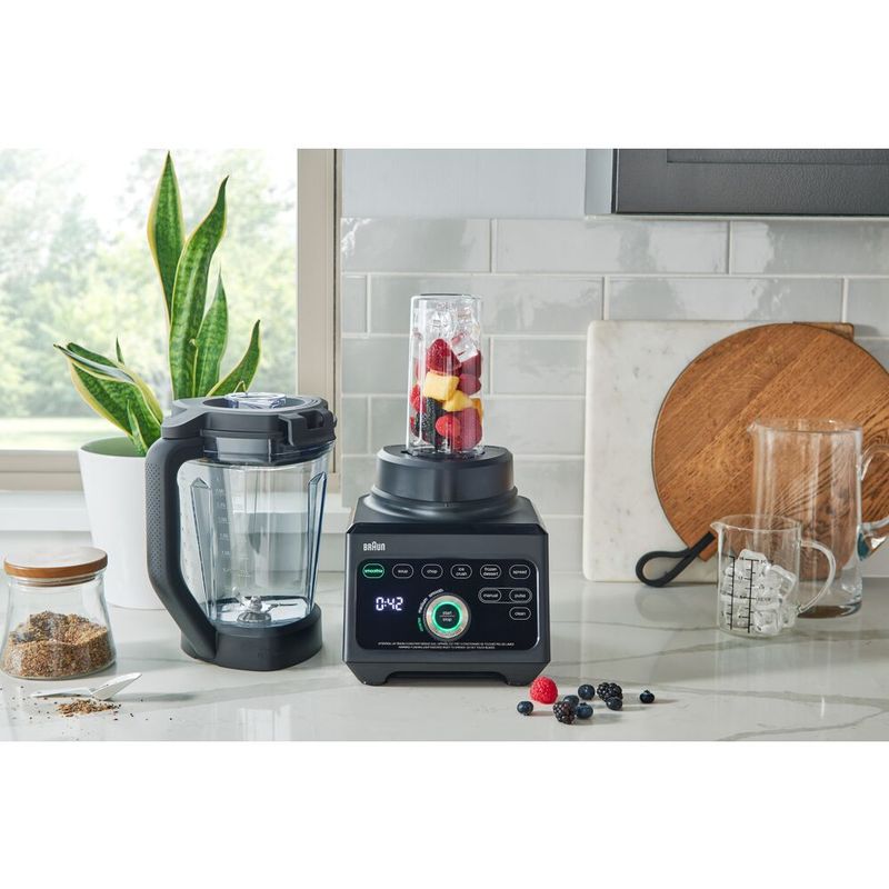 Braun - TriForce Power Blender with Smoothie2Go Bottle