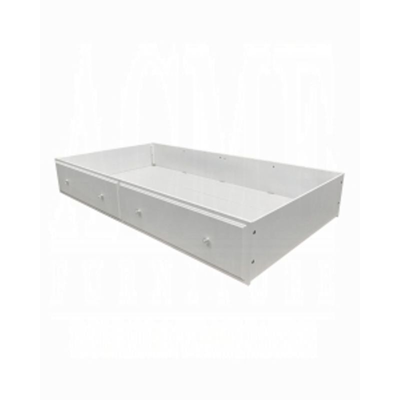 ACME Flora Trundle(Twin ), White Finish