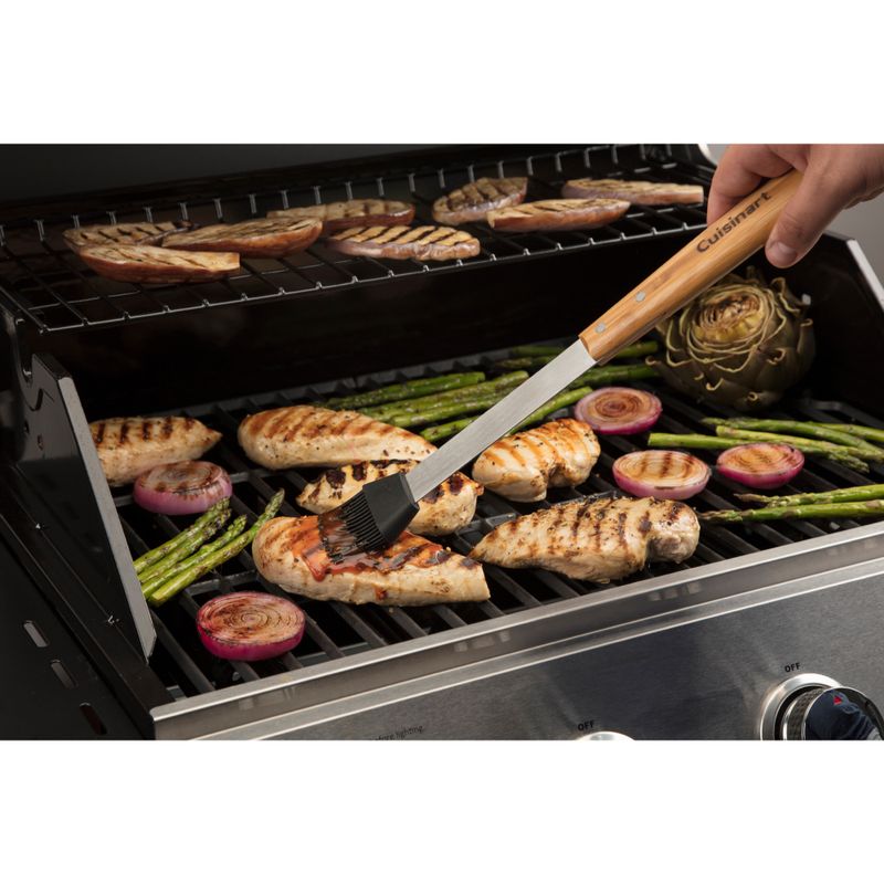 Cuisinart - 13pc Bamboo Handle Grill Tool Set