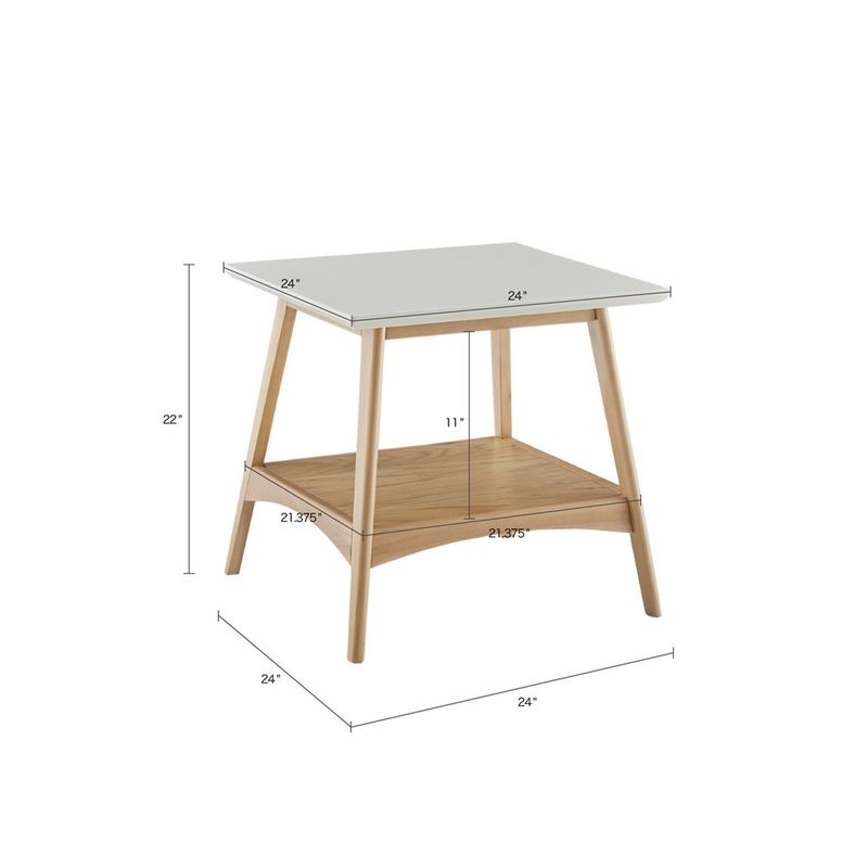 Chandler Off-White End Table