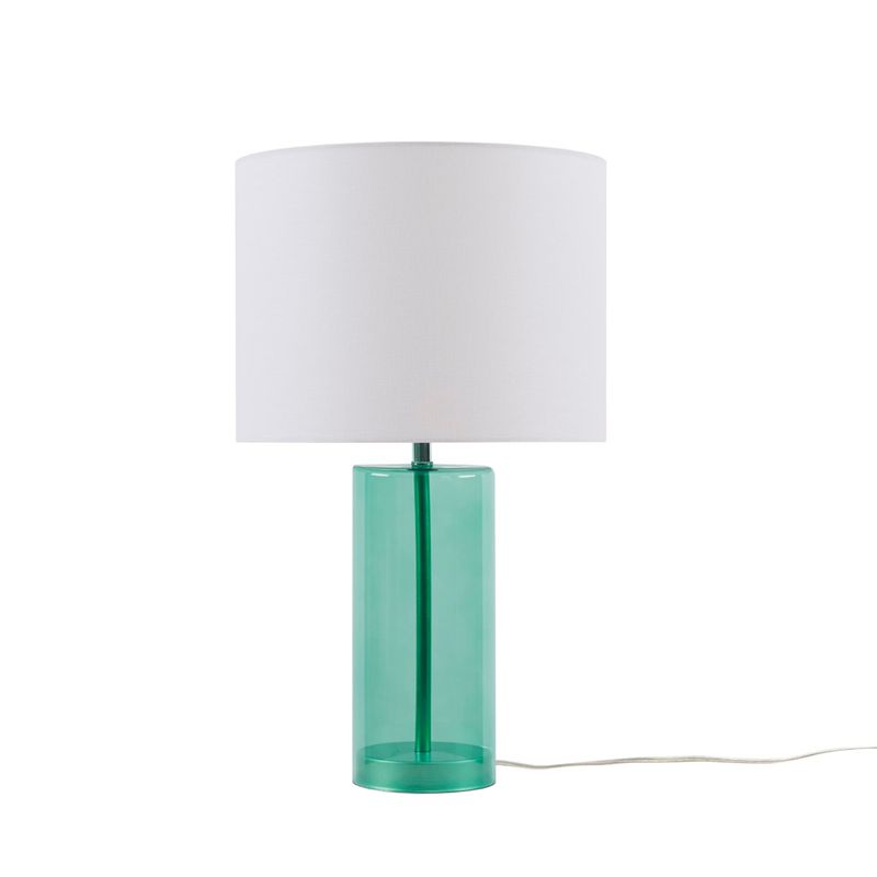 Blue Neonova Glass Table Lamp