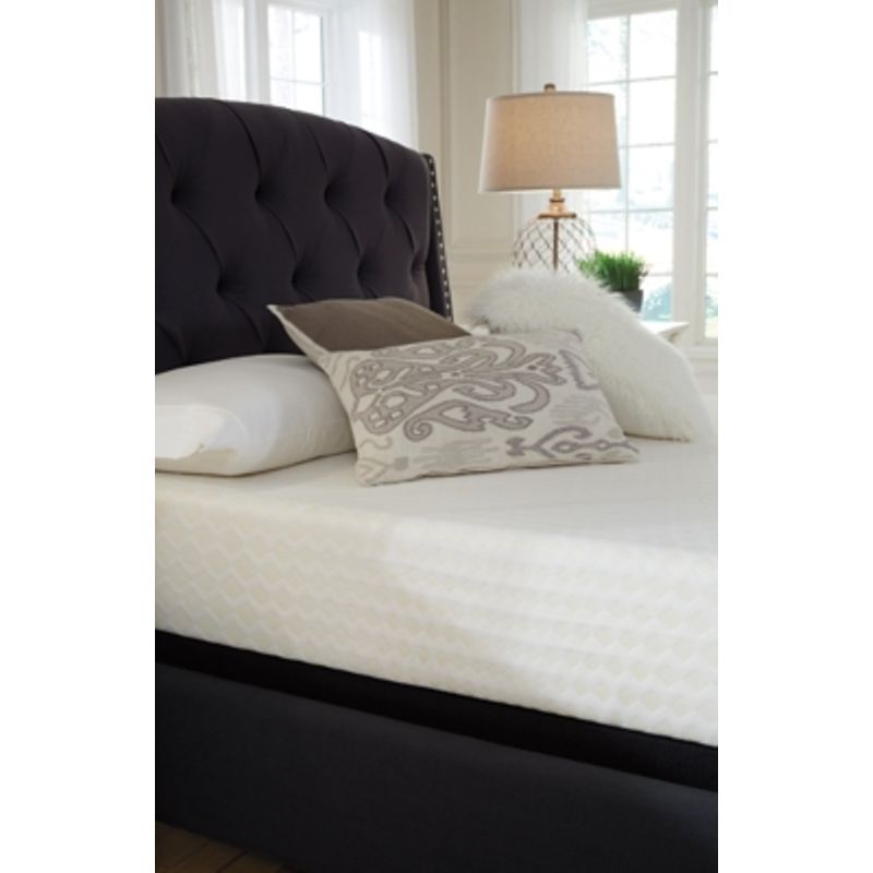 White 10 Inch Chime Memory Foam Full Mattress/ Bed-in-a-Box