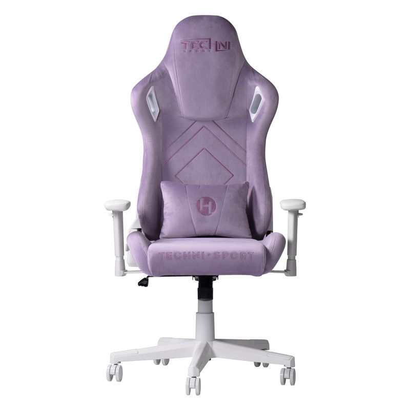 Velvet Gaming Chair, Purple