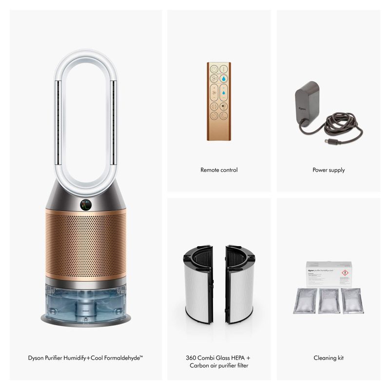 Dyson - Purifier Humidify + Cool Formaldehyde - PH04 - White/Gold