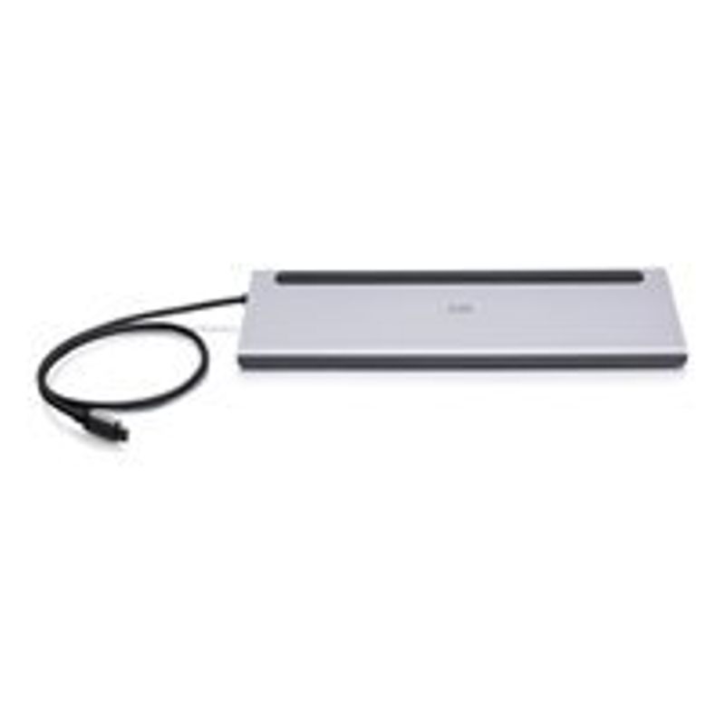 C2G USB-C 10-in-1 Triple Display Docking Station with HDMI DisplayPort VGA Ethernet USB SD Card Reader 3.5mm Audio and Power Delivery up to 
