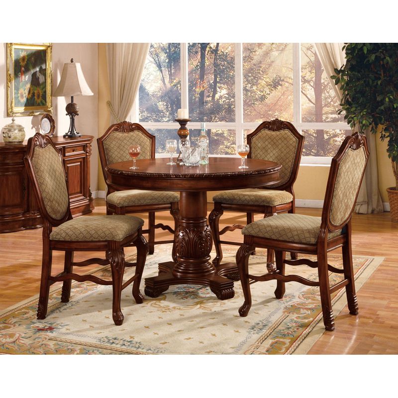ACME Chateau De Ville Counter Height Table, Cherry