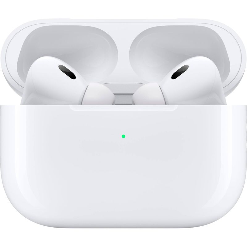 Apple - AirPods Pro (2nd generation) with MagSafe Case (USBC) - White