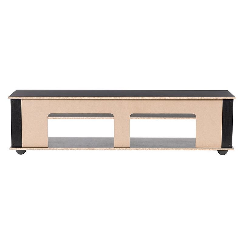 CorLiving - Bakersfield TV Stand, For TV's up to 85" - Ravenwood Black
