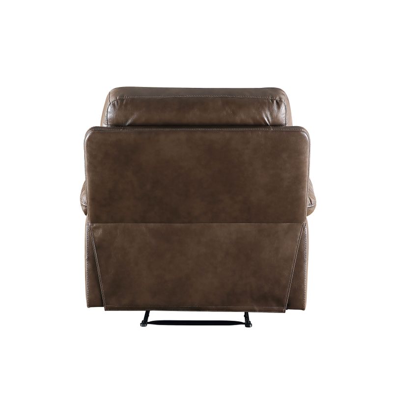 ACME Aashi Power Motion Recliner, Brown Leather-Gel Match