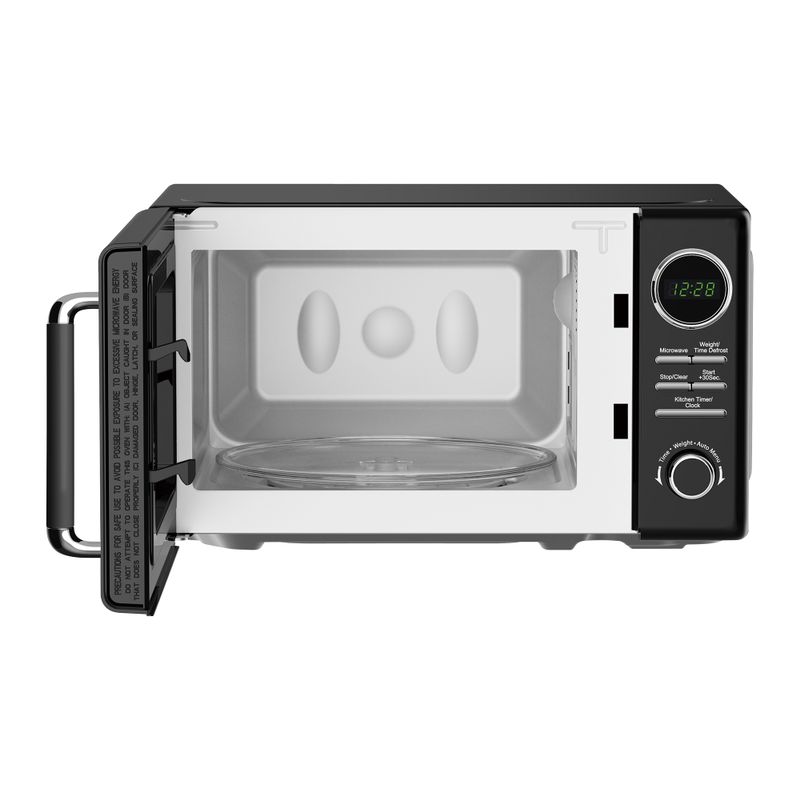 Magic Chef Retro 0.7 cu. ft. Black Microwave