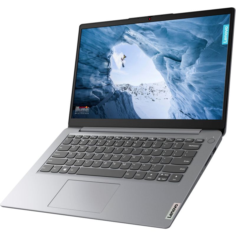 Lenovo Ideapad 1 14 Laptop - Celeron N4020 with 4GB Memory - Intel UHD Graphics - 128GB SSD - Cloud Gray