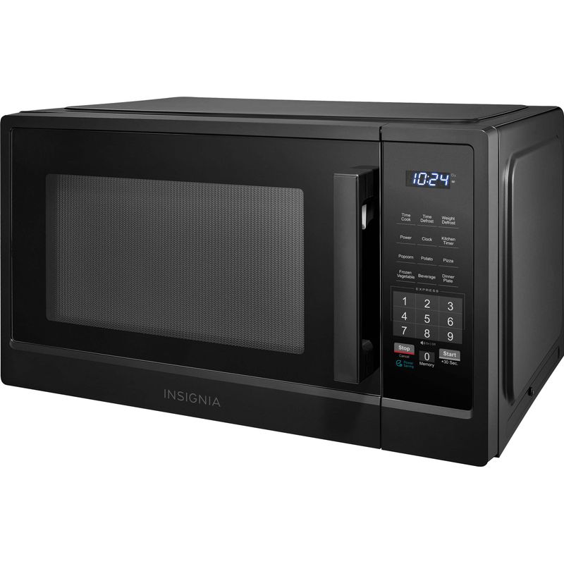 Insignia&trade; - 1.1 Cu. Ft. Countertop Microwave - Black