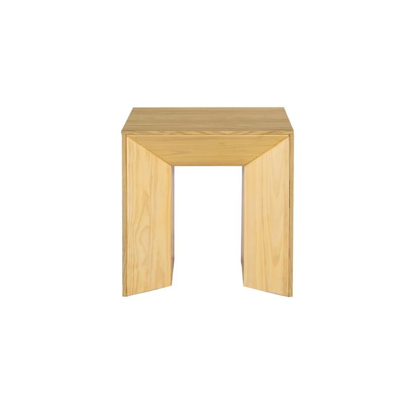 ACME Harold End Table in Natural Oak Finish