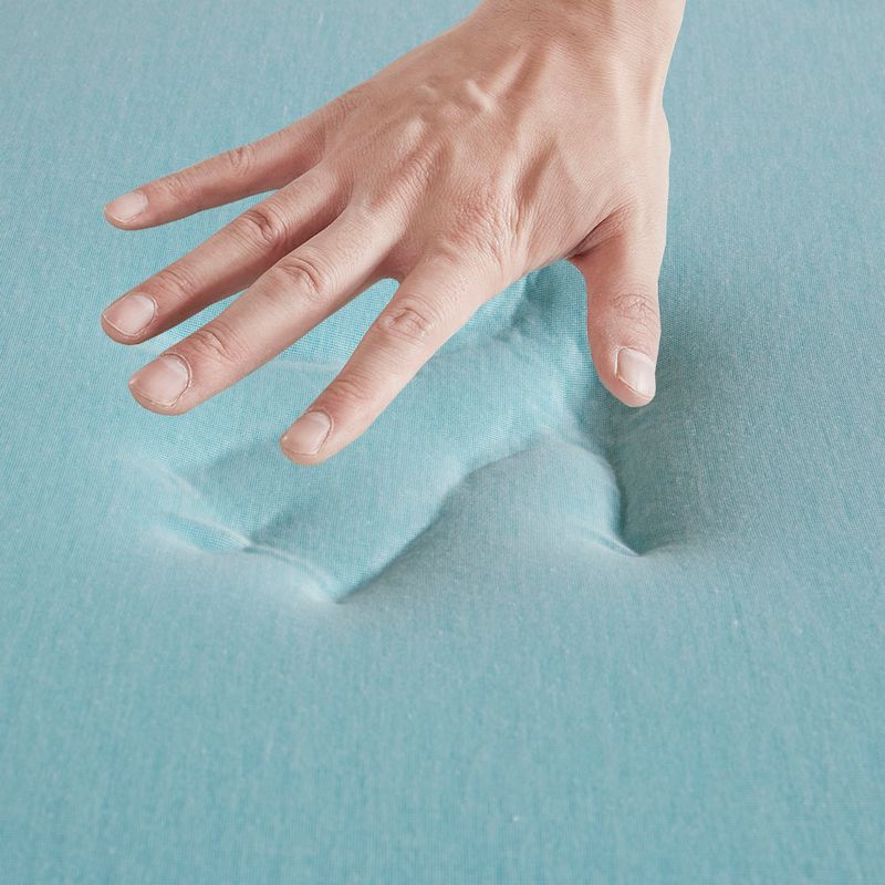White 2" Gel Memory Foam with 3M Cover Mattress Topper Twin
