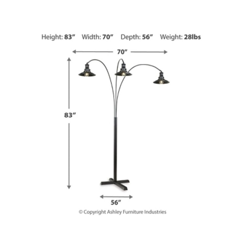 Black Sheriel Metal Arc Lamp (1/CN)