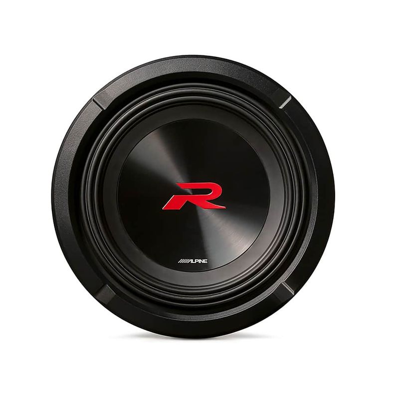Alpine - R-Series 8" Dual Voice Coil 4-Ohm Subwoofer - Black