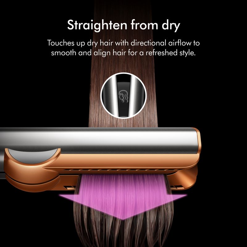 Dyson - Airstrait Straightener Nickel/Copper