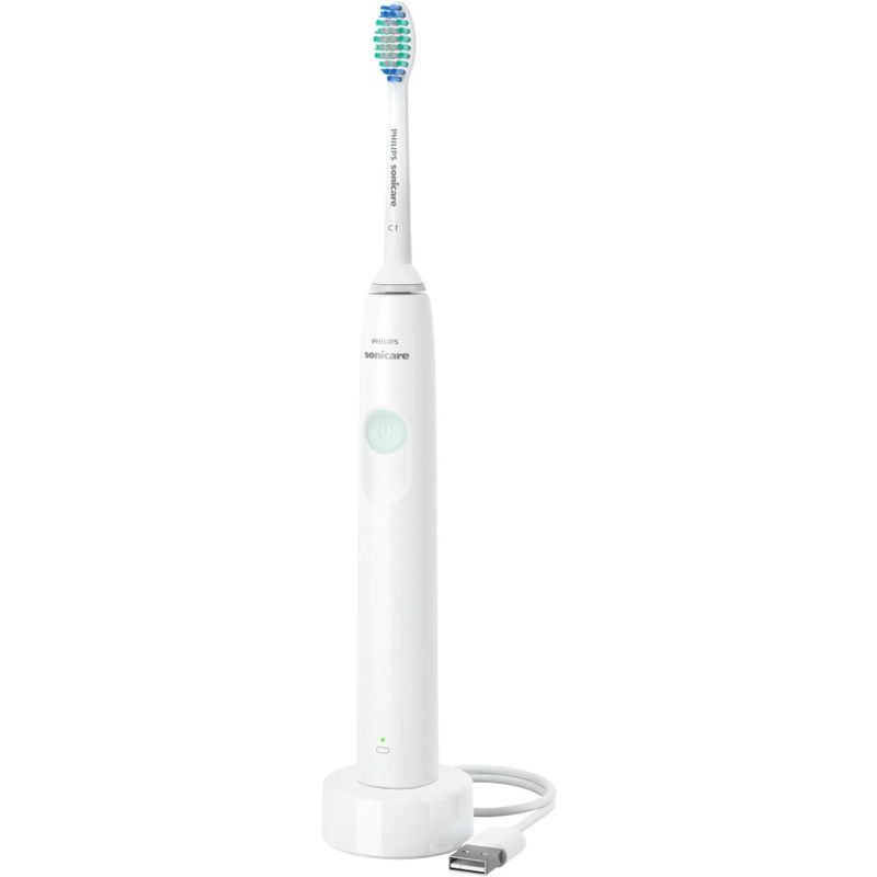 Philips Sonicare - 2100 Power Toothbrush, Rechargeable Electric Toothbrush - White Mint