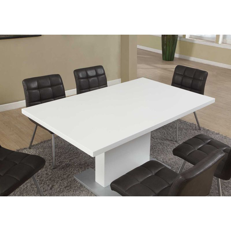 Dining Table - 35"X 60" / High Glossy White