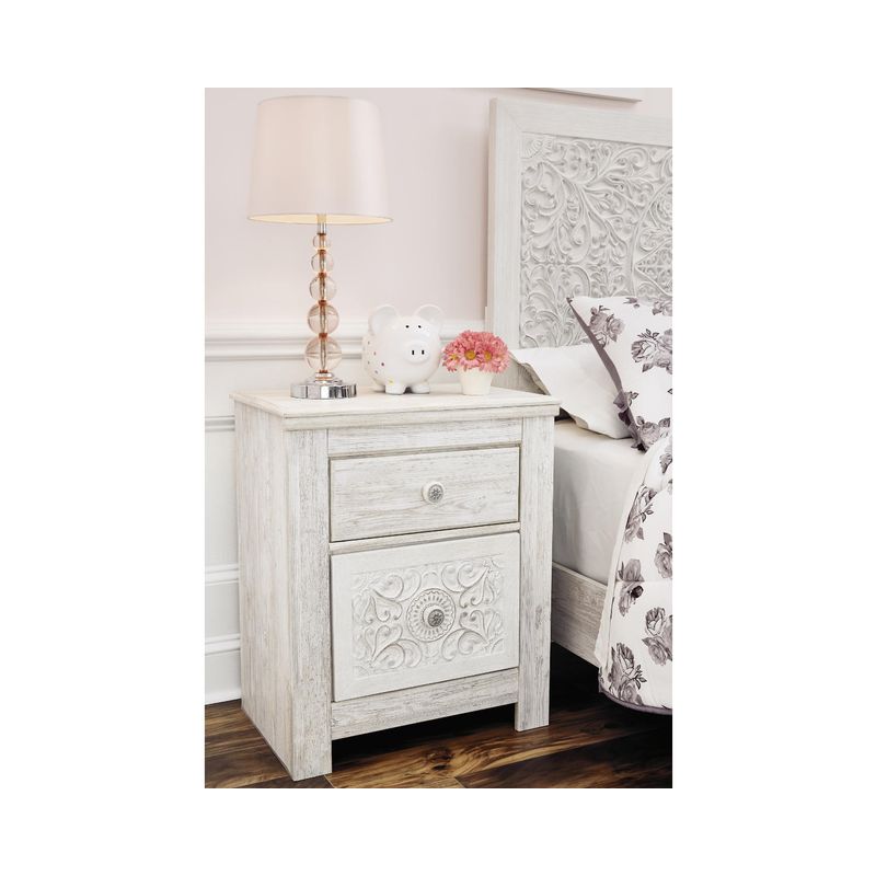 Paxberry Two Drawer Night Stand