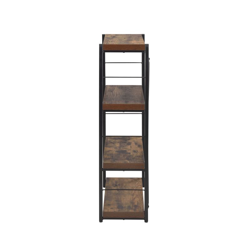 ACME Bob Bookshelf, Weathered Oak & Black