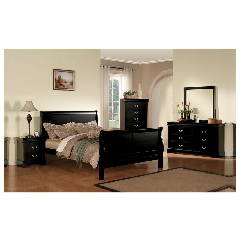 ACME Louis Philippe III Chest, Black