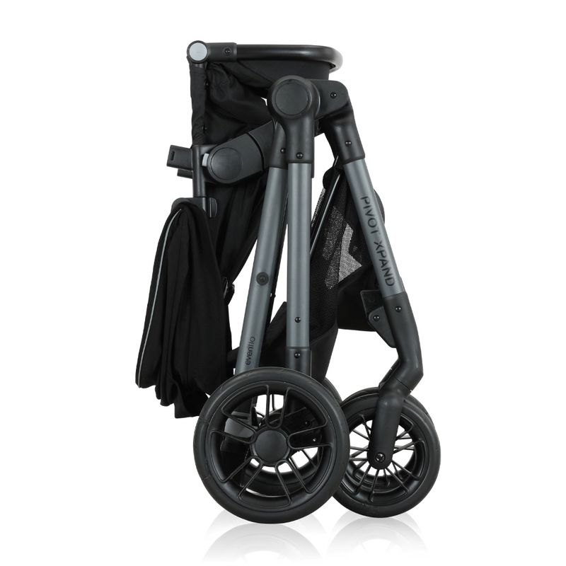 Pivot Xpand Modular Travel System w/ LiteMax Infant Car Seat Ayrshire Black