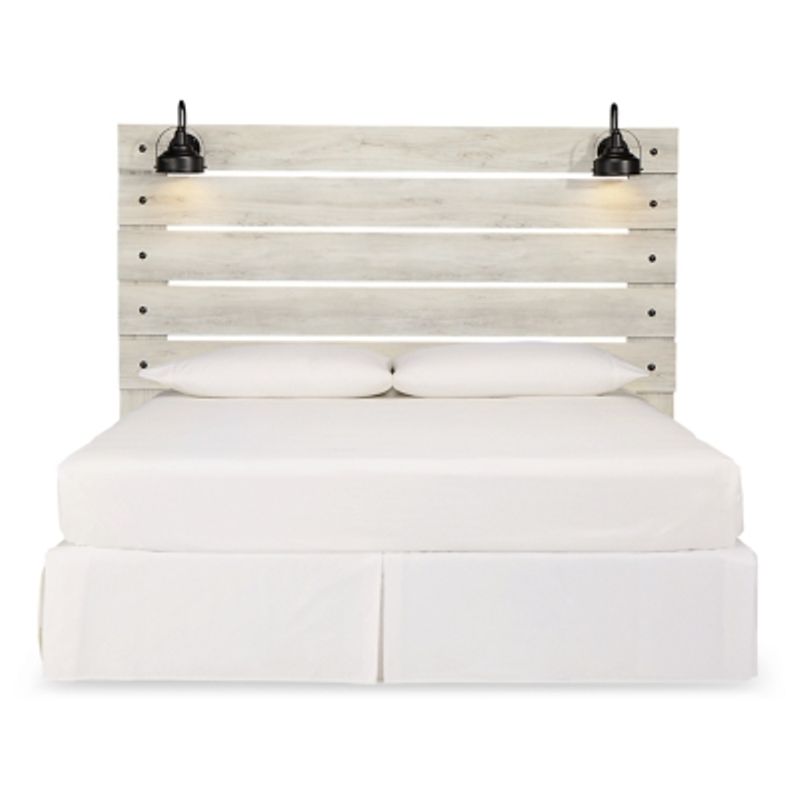 Whitewash Cambeck King Panel Headboard