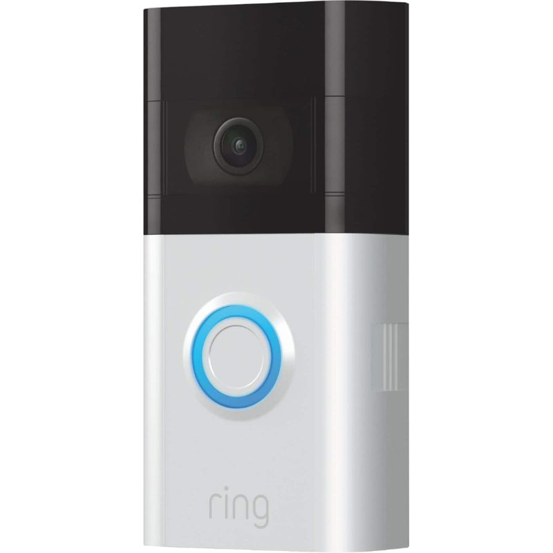 Ring - Video Doorbell 3 - Satin Nickel