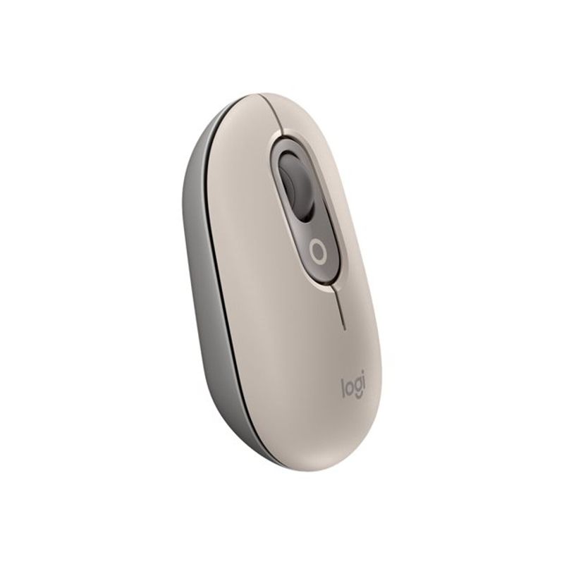 Logitech POP Mouse With Customizable Emojis - Mist - mouse - customizable emoji - Bluetooth 5.1 LE - mist