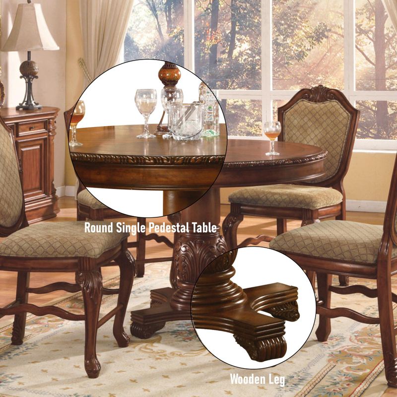 ACME Chateau De Ville Counter Height Table, Cherry