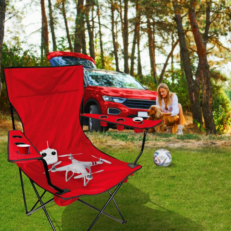 Giant Kingpin Folding Chair Red