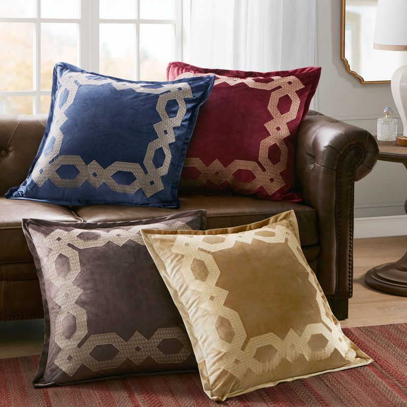 Navy Clermont European Pillow Sham 26x26"