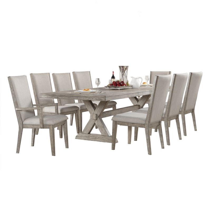 ACME Rocky Dining Table, Gray Oak