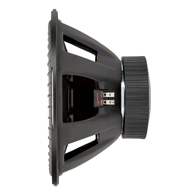 KICKER - CompR 15 Dual-Voice-Coil 2-Ohm Subwoofer - Black