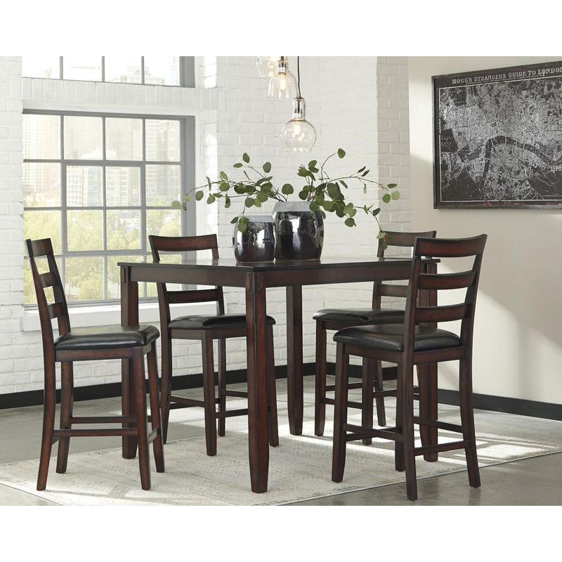 Coviar Dining Room Counter Table Set (5/CN)