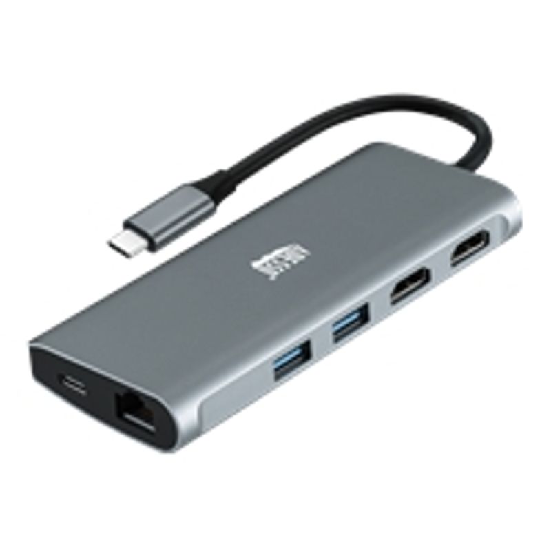 Adesso - docking station - USB-C - 2 x HDMI - 1GbE - TAA Compliant