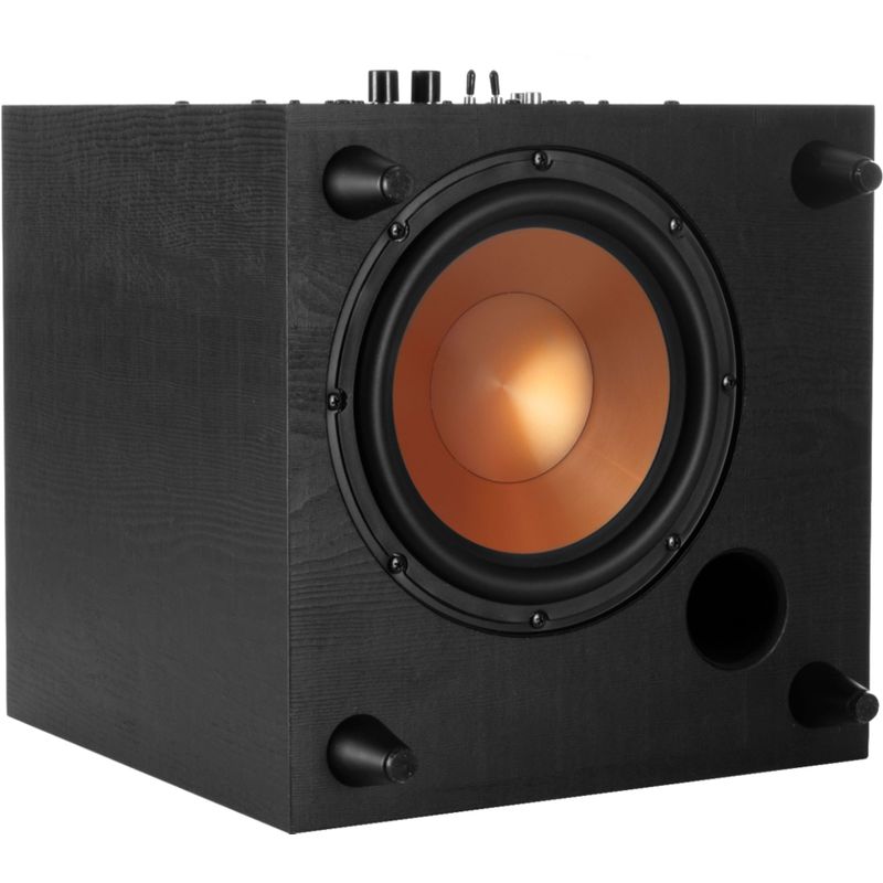 Klipsch - R-80SWi Wireless Pre-paired Subwoofer - Black