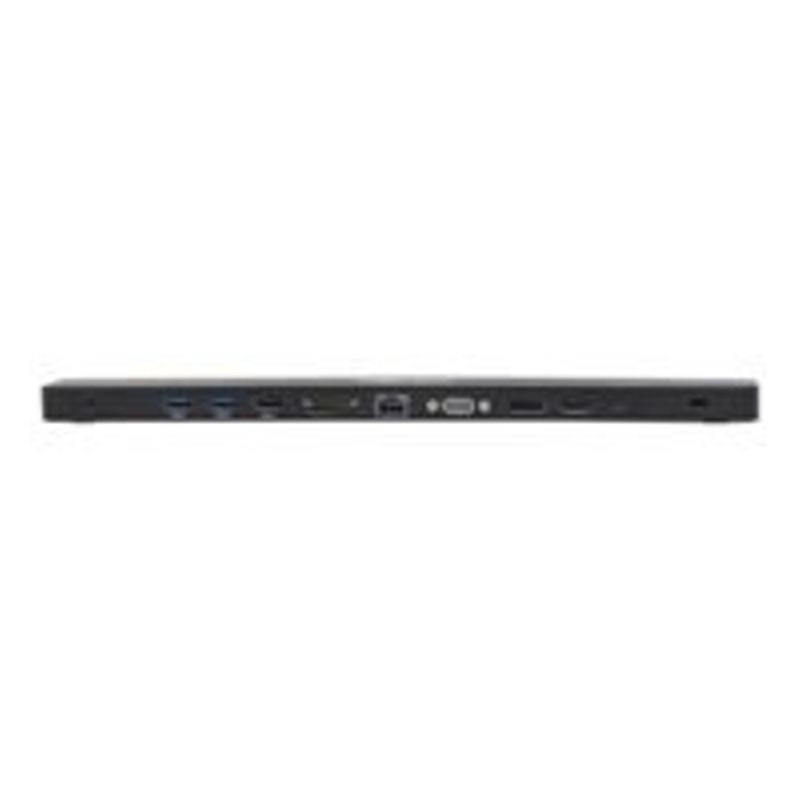 Eaton Tripp Lite Series Triple-Monitor USB C Dock USB C Docking Station with 4K HDMI DisplayPort VGA - USB-A/C GbE 100W PD Black - docking s