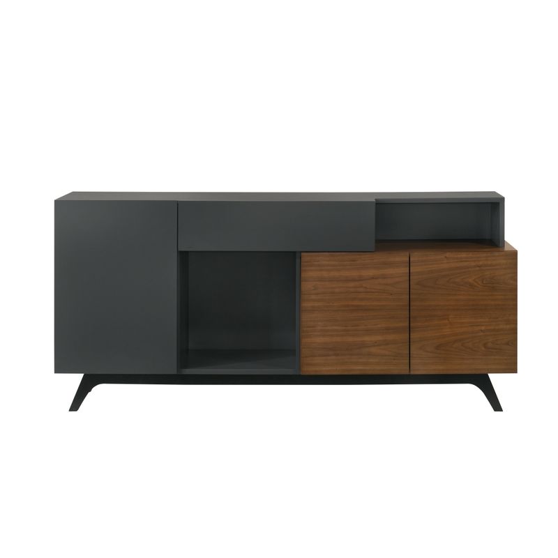 ACME Destin Server in Walnut Finish