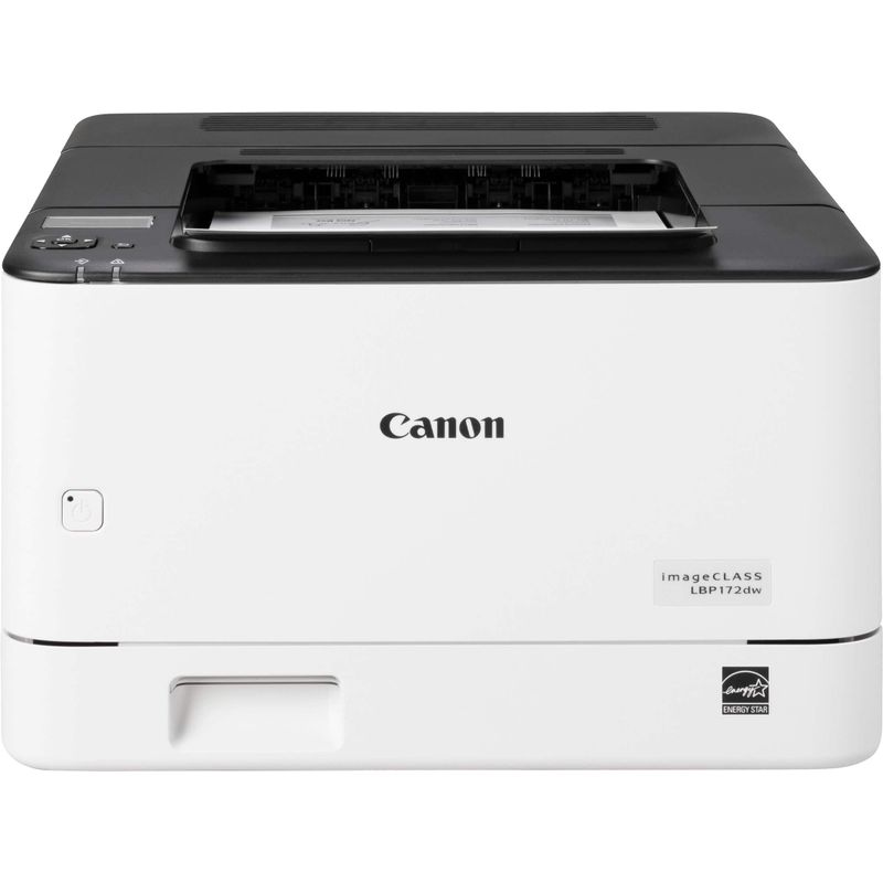 Canon - imageCLASS LBP172dw Wireless Black-and-White Laser Printer with Duplex Printing - White