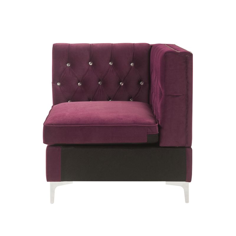 ACME Jaszira Modular - Wedge, Burgundy Velvet