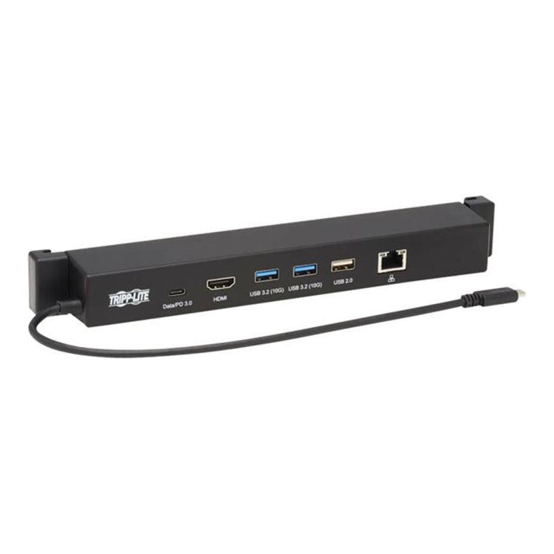 Eaton Tripp Lite Series USB-C Dock for Microsoft Surface - 4K HDMI USB 3.2 Gen 2 USB-A Hub GbE 100W PD Charging Black - docking station - US
