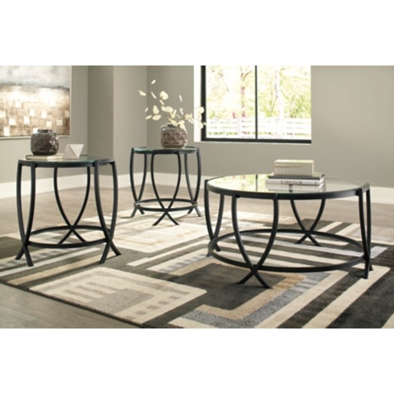 Black Tarrin Occasional Table Set (3/CN)