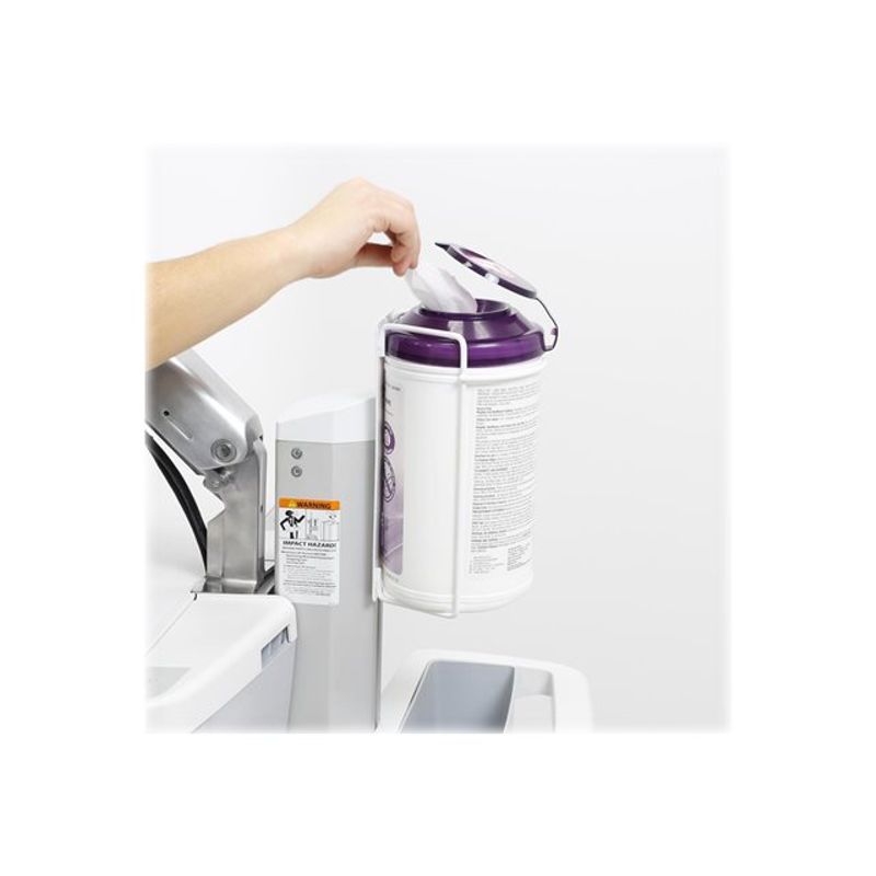 Ergotron T-Slot Wipes Holder mounting component - white
