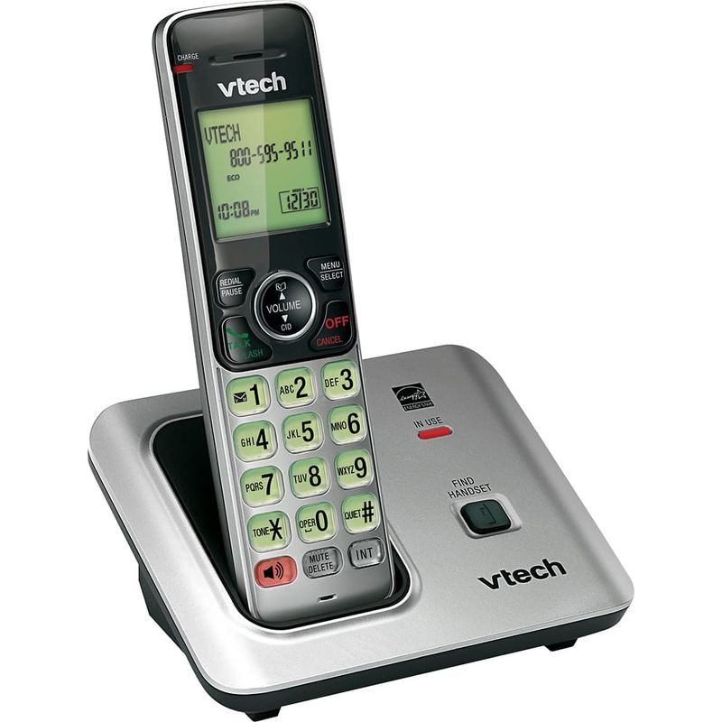 VTech - Cordless Phone with Caller ID/Call Waiting - Silver