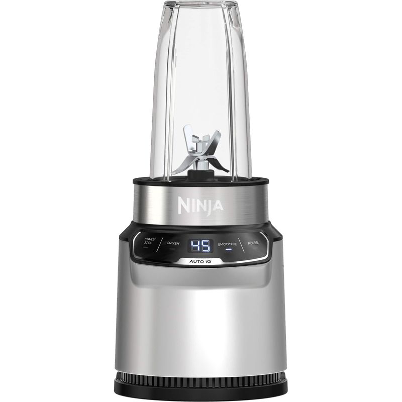 Ninja - Nutri-Blender Pro Personal Blender with Auto-iQ - Cloud Silver