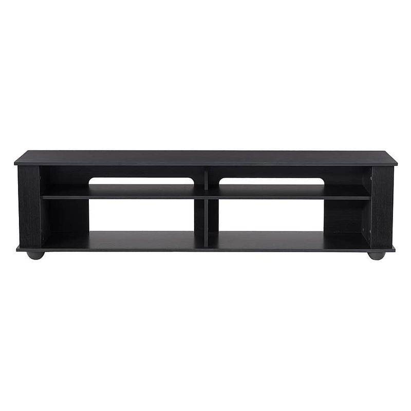 CorLiving - Bakersfield TV Stand, For TV's up to 85" - Ravenwood Black